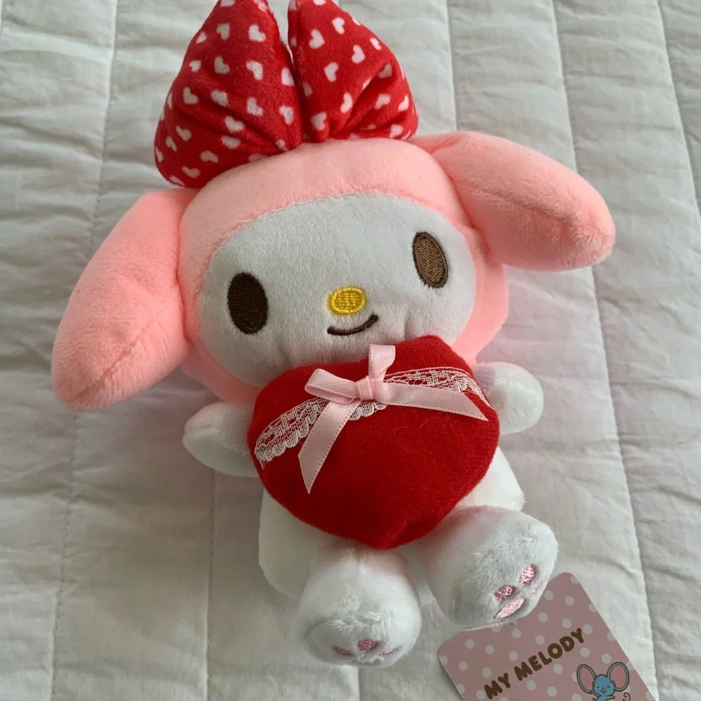 My Melody Sakura Heart Plush - Picture 3 of 10